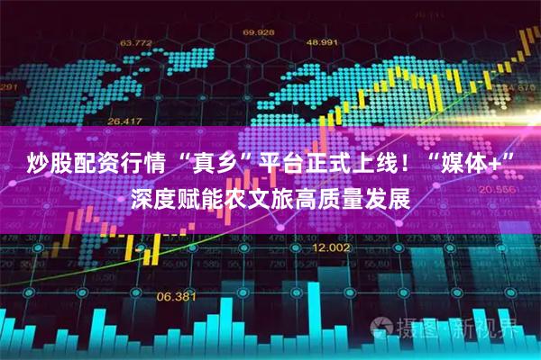 炒股配资行情 “真乡”平台正式上线！“媒体+”深度赋能农文旅高质量发展